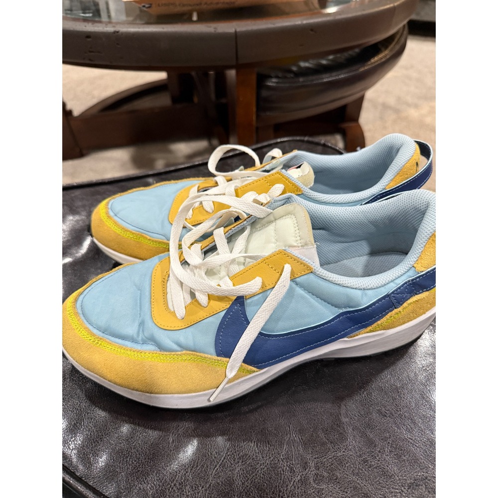 Nike Waffle One University Gold Royal Blue Sneakers DH9522-400 Mens 11